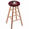 Holland Bar Stool Co Oak Counter Stool, Natural Finish, Florida State (Head) Seat RC24OSNat